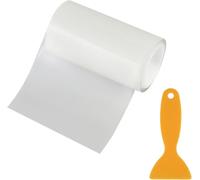 One Roll Zipper Canopy Repair Tape with Scraper,Tent Repair Tape,Pop Up Canvas Repair Kit,Clear Patch Strong Seal