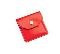 One Shop Cendrier porte-mégots de poche lavable doux avec intérieur ignifuge porte-cendres pour cigarettes sac plage piscine anti-odeurs 2 pièces (rouge)
