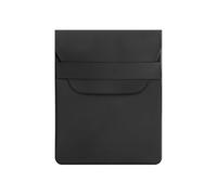 One Shop Porte-documents voiture et moto avec fermeture à rabat format compact 13 x 16,5 cm étui pour documents livret assurance révision (Noir)