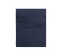 One Shop Porte-documents voiture et moto avec fermeture à rabat format compact 13 x 16,5 cm étui pour documents livret assurance révision (bleu)