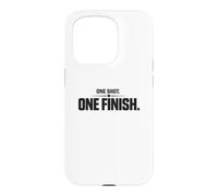 One Shot One Finish Fighter Entraînement Gym Combat Cadeau Coque pour iPhone 15 Pro
