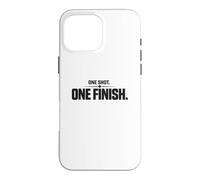 One Shot One Finish Fighter Entraînement Gym Combat Cadeau Coque pour iPhone 16 Pro Max