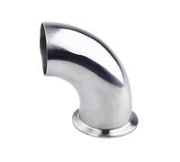 One Side Butt Weld One Side Tri Clamp SS304 Stainless Steel 90 Degree Elbow Pipe Fitting Home Brew Beer Wine Cheerfully (Size : 19mm x Ferrule 50.5)