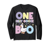 One Sily Goose 1er anniversaire assorti pour frère, maman, papa Manche Longue