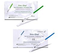 One+Step 40 x Test d'ovulation en bandelette (20mIU/ml) + 10 x Tests précoces de grossesse (10 mIU/ml)