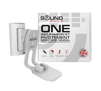 One Support de Montage Mural, Inclinable et Pivotant, Blanc, Simple, Compatible avec One, One Gen 2, One SL & Play:1, Installation sans Effort, Kit de Montage Inclus