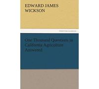 One Thousand Questions In California Agriculture Answered