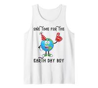 One Time for The Earth Day Boy Funny World Planet Fan Birth Débardeur