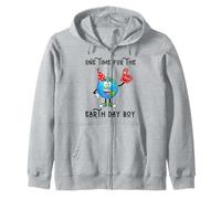 One Time for The Earth Day Boy Funny World Planet Fan Birth Sweat à Capuche