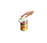 ONE TOUCH OUVRE TOUS TYPE DE BOITE(PILE)MAIN LIBRE Acier inoxydable, Blanc et Vert