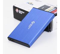 One Touch Backup Externe Disque Dur Portable Usb 3.0 6,3 Cm Sata Ultra-Rapide Disque Dur Pour Ordinateur Portable Disque Dur ( 2 Ans De Garantie) Bleu 120 Go Bleu