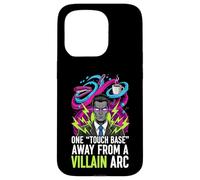 One Touch Base Away from A Villain Arc Funny Office Humor Coque pour iPhone 15 Pro