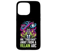 One Touch Base Away from A Villain Arc Funny Office Humor Coque pour iPhone 15 Pro Max