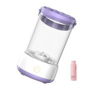 One-Touch Cosmetic Cleanser Offering and Transportable Air Propelled Brush Cleanser