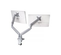 ONE-TOUCH HEIGHT ADJUSTABLE DUAL MONITOR ARM