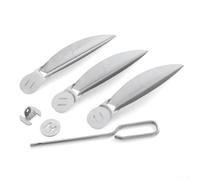 One Touch Kit de remplacement pour système de nettoyage 57 cm pour pièces de barbecue Weber 7444 offrant un retrait efficace des cendres et une durée de vie prolongée du gril