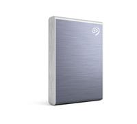 One Touch SSD STKG1000402 - SSD - 1 To - externe (portable) - USB 3.0 (USB-C connecteur) - bleu - avec Seagate Rescue Data Recovery