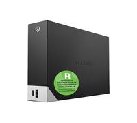 One Touch with hub STLC12000402 - Disque dur - 12 To - externe (de bureau) - USB 3.0 - noir - avec Seagate Rescue Data Recovery