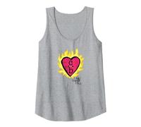 One Tree Hill Clothes Over Bros Heart Débardeur, Femme, Gris Chiné, S