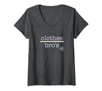 One Tree Hill Clothes Over Bros T-Shirt avec Col en V
