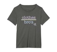One Tree Hill Clothes Over Bros T-Shirt, Femme Grandes Tailles, Asphalte, 6X