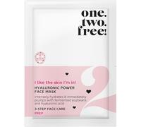 One.two.free! Soin du visage Hyaluronic Power Face Mask 1 Pce 1 Pce