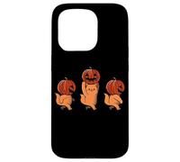 One Two Three Cute Kittens Pumpkin Halloween Spooky Vintage Coque pour iPhone 15 Pro