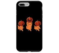 One Two Three Cute Kittens Pumpkin Halloween Spooky Vintage Coque pour iPhone 7 Plus/8 Plus