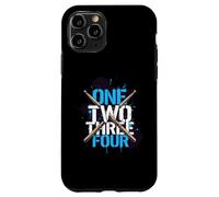 One Two Three Four Drummer Rythm Music Beat Coque pour iPhone 11 Pro