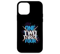 One Two Three Four Drummer Rythm Music Beat Coque pour iPhone 12 Mini