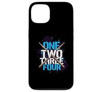 One Two Three Four Drummer Rythm Music Beat Coque pour iPhone 13
