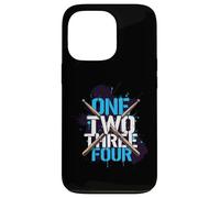 One Two Three Four Drummer Rythm Music Beat Coque pour iPhone 13 Pro