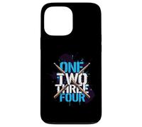 One Two Three Four Drummer Rythm Music Beat Coque pour iPhone 13 Pro Max