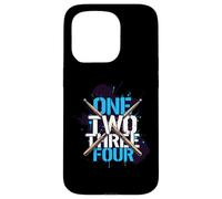 One Two Three Four Drummer Rythm Music Beat Coque pour iPhone 15 Pro