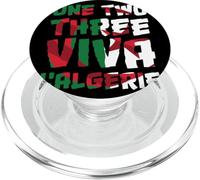One Two Three Viva l'algérie Algeria Algériens DZ Algérien PopSockets PopGrip pour MagSafe