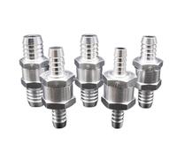 One Way 6/8/10/12/14/16mm 6 Size Valves Aluminium Alloy Fuel Non Return Check Valve One Way Fit Carburettor Wholesale Price(14mm)