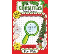 One-Word Christmas Word Search Puzzle Book For Kids: One-Word Word Searches with easy to read print about Christmas, Holidays, Santa and more | 6x9 ... Gift for Vacations, Holidays, and Relaxation
