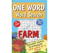 One Word Word Search: Harvest some brainpower - one word at a time! | Hidden Crops, Animals, and Country Life | Word search with easy-to-read print ... - Perfect Gift for vacations, fun for all