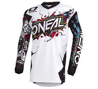 O'Neal 002E-93S Element Maillot Polyester Jeunesse, Taille L , Blanc