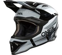 ONeal 1SRS RC S26, casque de motocross S Gris Clair/Noir Gris Clair/Noir