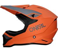 Oneal 1SRS Solid Casque de motocross, orange, taille XS pour homme