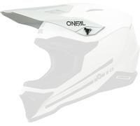 Oneal 1SRS Solid Casque Peak, Blanc, Taille unique