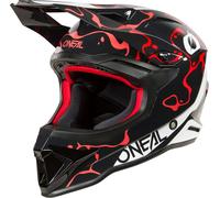 ONeal 1SRS Splash S26, casque de motocross XL Noir/Rouge Noir/Rouge