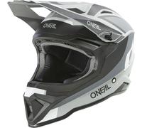 Oneal 1SRS Stream Casque de motocross, noir-gris, taille S pour homme