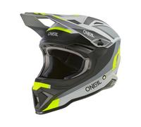 O'NEAL 1srs Stream Casque Mixte, Noir/Jaune Fluo, XXL