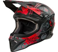 ONeal 1SRS Vibrant S26, casque de motocross M Mat Noir/Rouge Mat Noir/Rouge