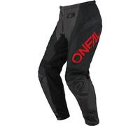 O'Neal 2025 Motocross Pantalon Element Racewear Noir MX Rouge Off Route Enduro