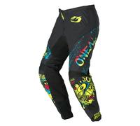 O'Neal 2026 Pantalons MX Youth Element Rancid Noir Jaune Néon