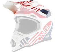 Oneal 2Series Spyde 2.0 Pic casque, Blanc/Rouge, Taille unique