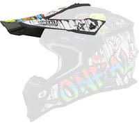 Oneal 2SRS Rancid Casque Peak, noir-blanc pour homme